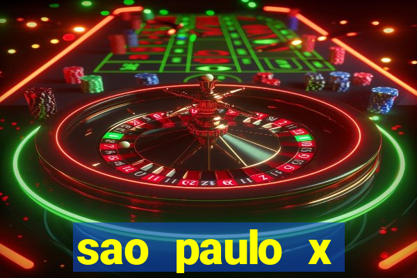 sao paulo x palmeiras palpite